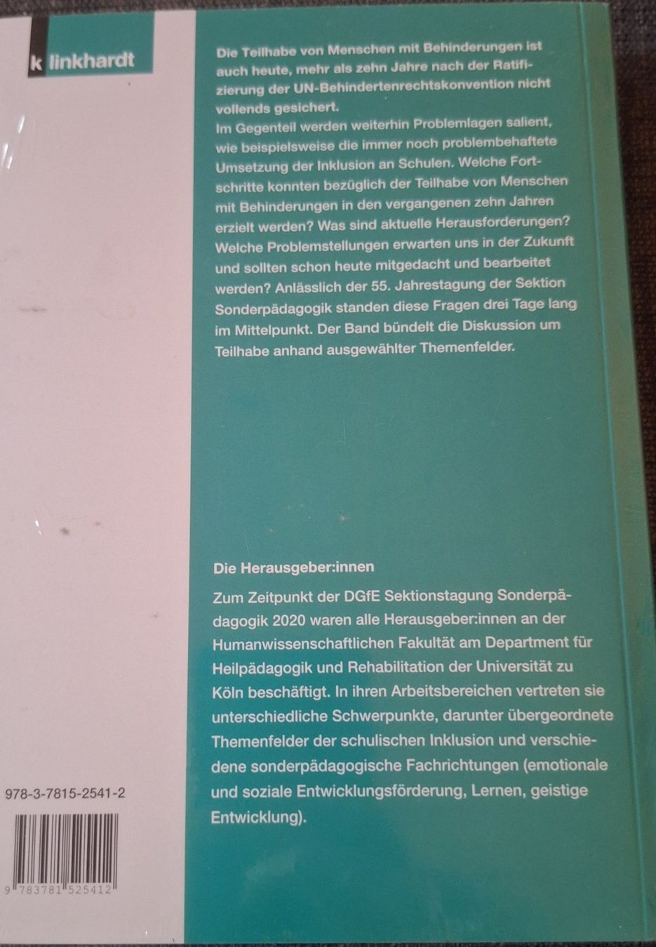 Libri: Teilhabe in allen Lebensbereichen? – Nuovo e nell'imballaggio originale da Zug venduto da Sdoerfli 1