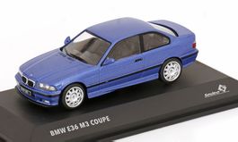 BMW M3 E36 Coupé 1992-1997 blau met. / schwarz      1:43