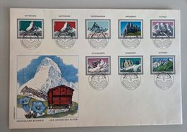 Grosses Kuvert "Ferienland Schweiz - Die Schweizer Alpen"