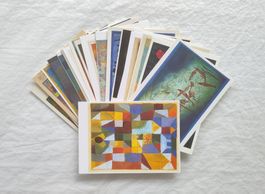26 AK mit Kunst von PAUL KLEE