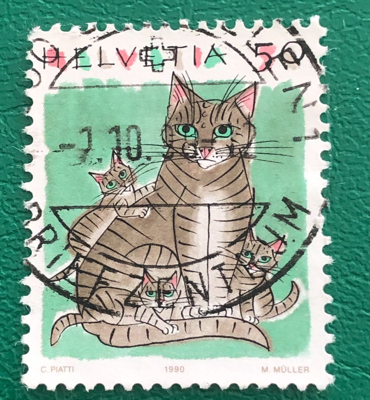 Alle Briefmarken: CH Briefmarken Vollstempel    – Gebraucht aus Aarau von Billa007