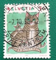 CH Briefmarken Vollstempel   