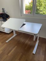 Moll Funktionsmöbel Kinderschreibtisch weiss höhenverstellba