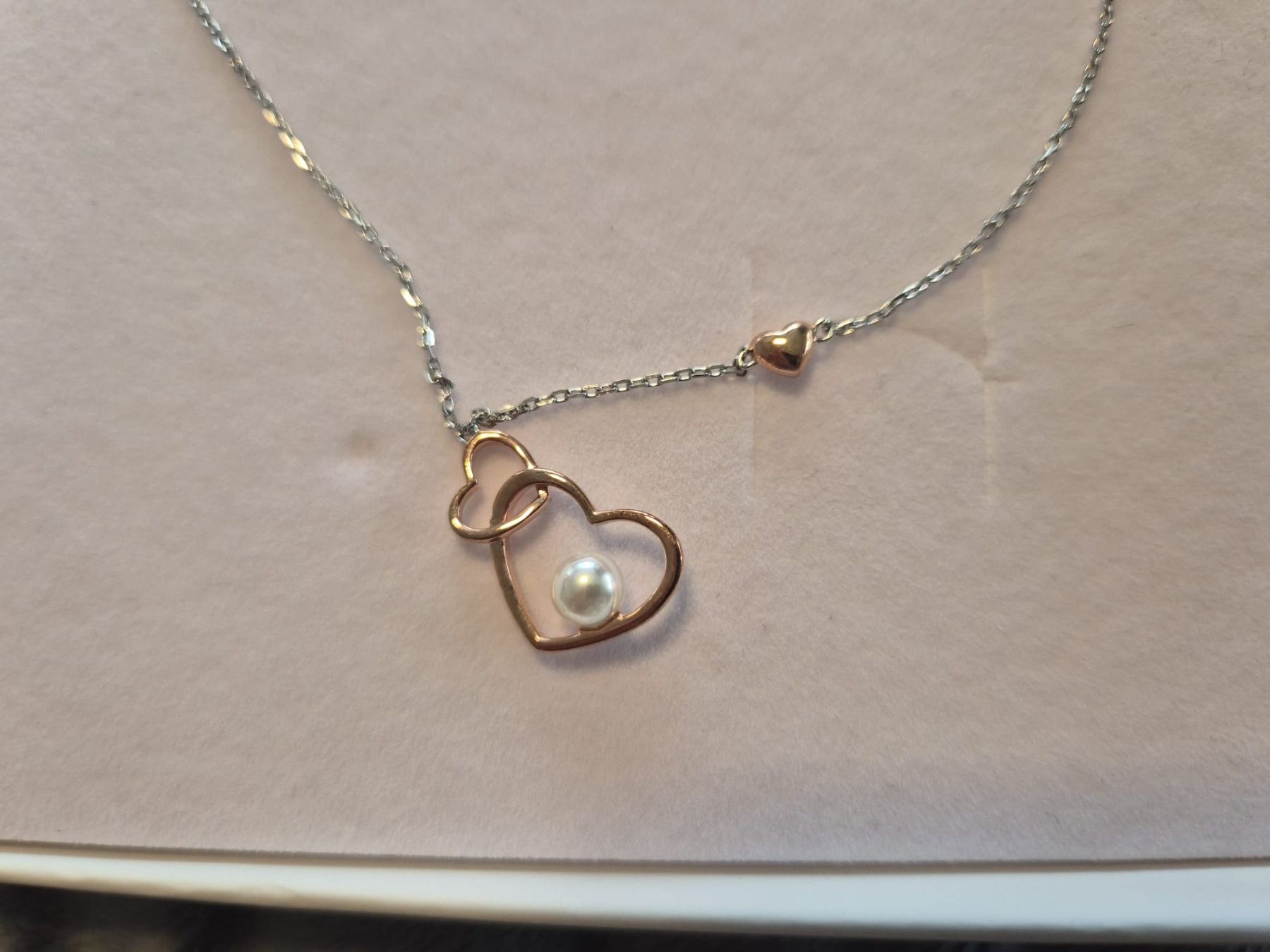 Catenine: Kette mit Herzanhänger – Nuovo (secondo la descrizione) da Zürich venduto da pau_qm7t 2