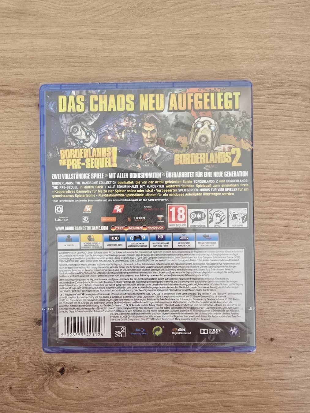 Sony Giochi: Borderlands Handsome Collection (PS4) – Nuovo e nell'imballaggio originale da Chur venduto da 1996hiphop 1