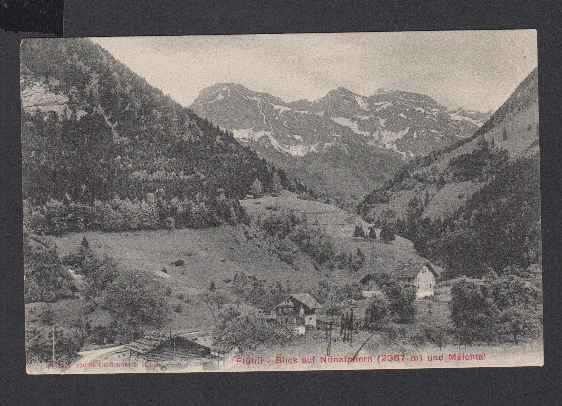 Cartoline postali: Flühli  LU   :   alte Ansichtskarte von 1907 – Usato da Vitznau venduto da Ropaku