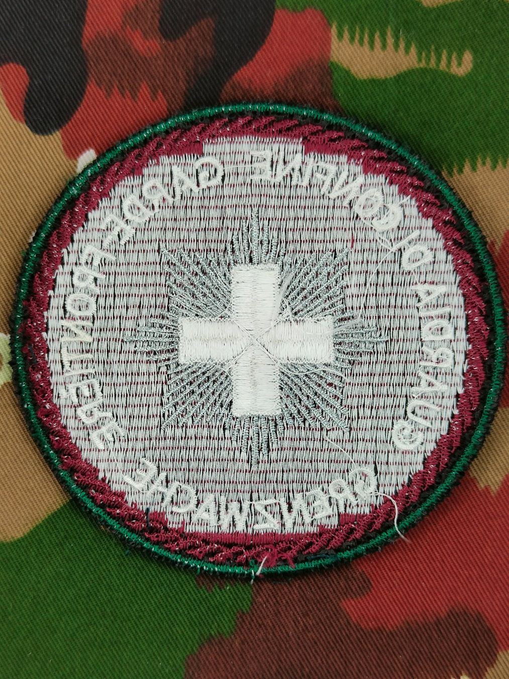 Placchette & Badge: Verbandsabzeichen Grenzwache, Variante 5 – Usato da Bauma venduto da SwissMilitaria 1