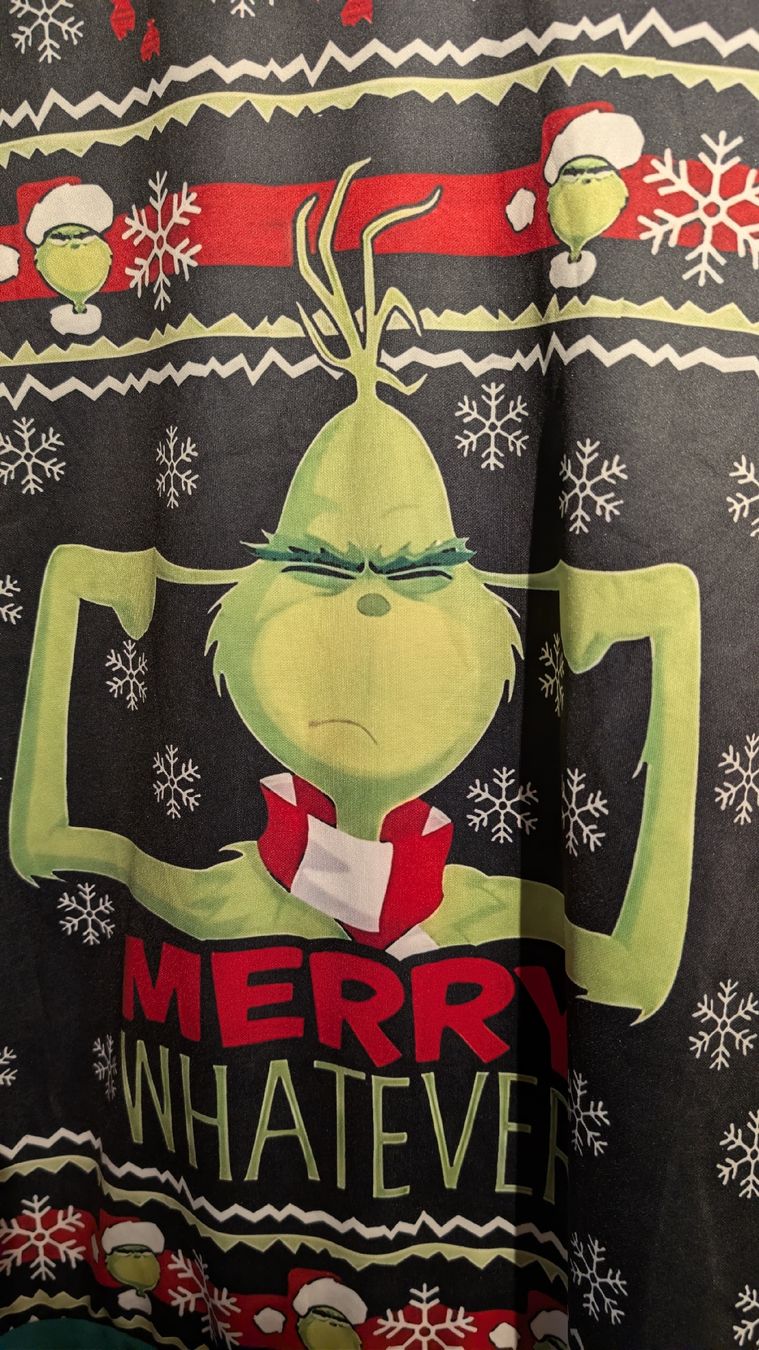 Maglioni & Felpe: Grinch Pullover Merry Whatever schwarz bunt neu – Nuovo (secondo la descrizione) da Adelboden venduto da Markusandra