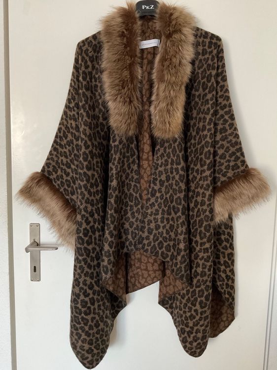 BEAUTELICATE Kunstpelz Stola - Elegante Ärmellose Bolero Cape Für Abendkleider