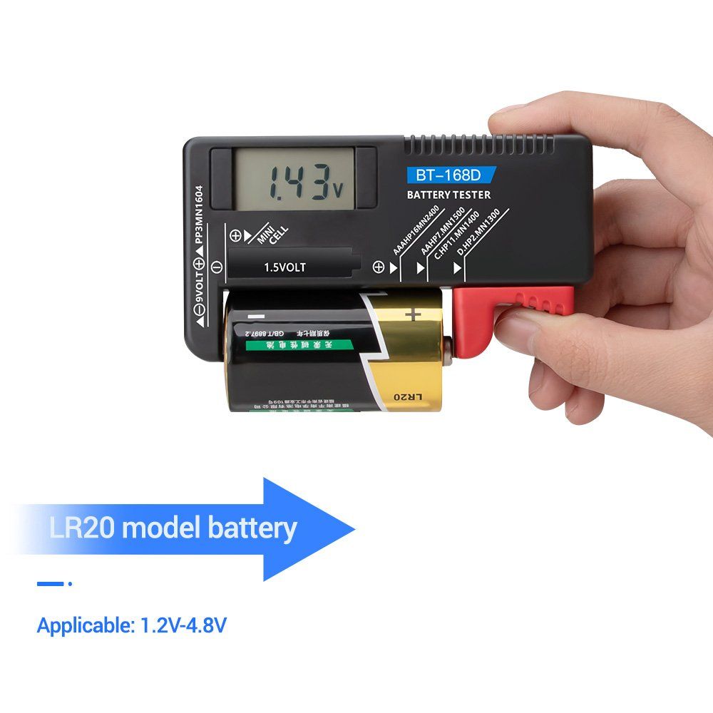 Batterie: testeur de batterie  Batterietester – Nuovo e nell'imballaggio originale da Delémont venduto da abonprix 5