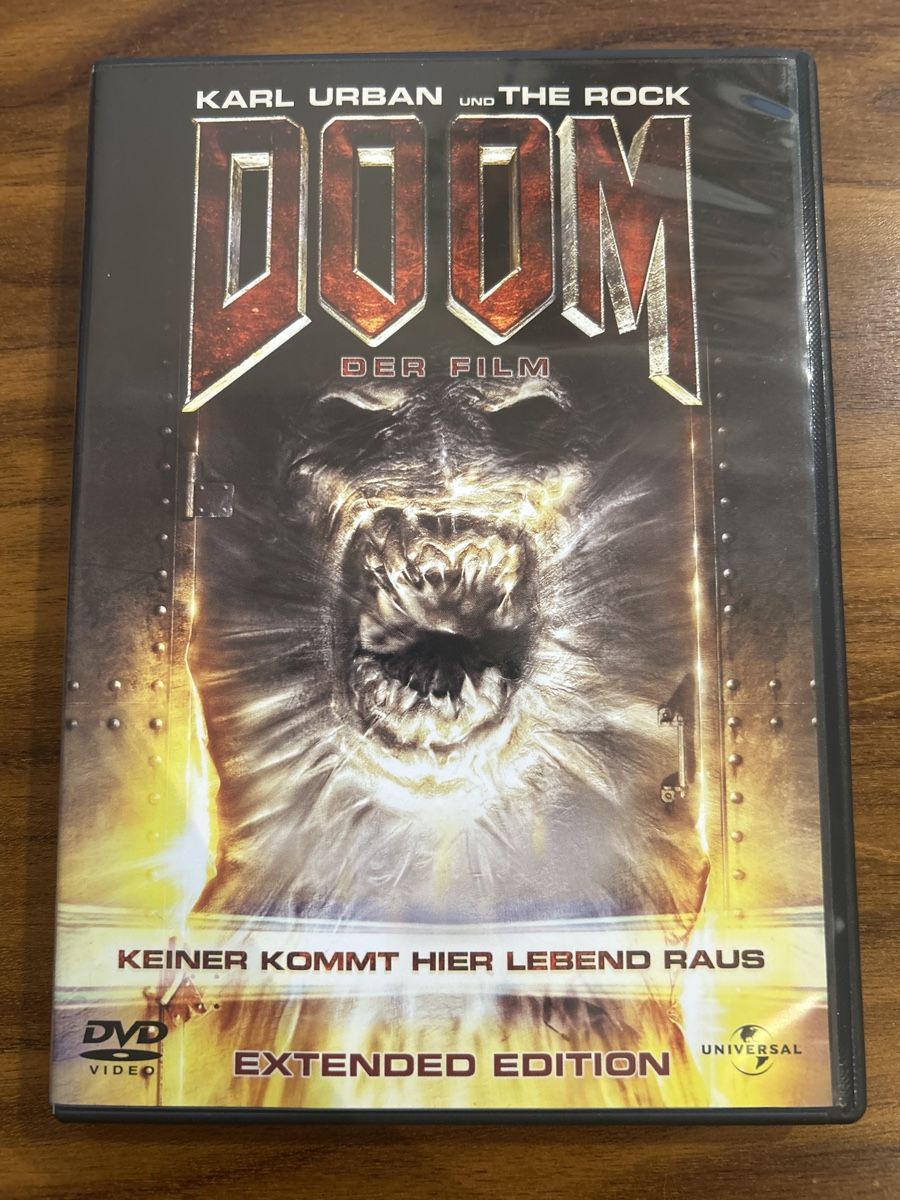 Tutti i DVDs: DVD Doom - Der Film, Extended Edition, Top ! – Usato da Herisau venduto da Victoria-Classic