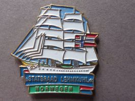 PIN, SCHIFF SEGELSCHIFF NORWEGEN