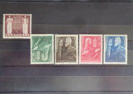 PORTUGAL: Des timbres neufs **/*, 1946–1969, 4 photos