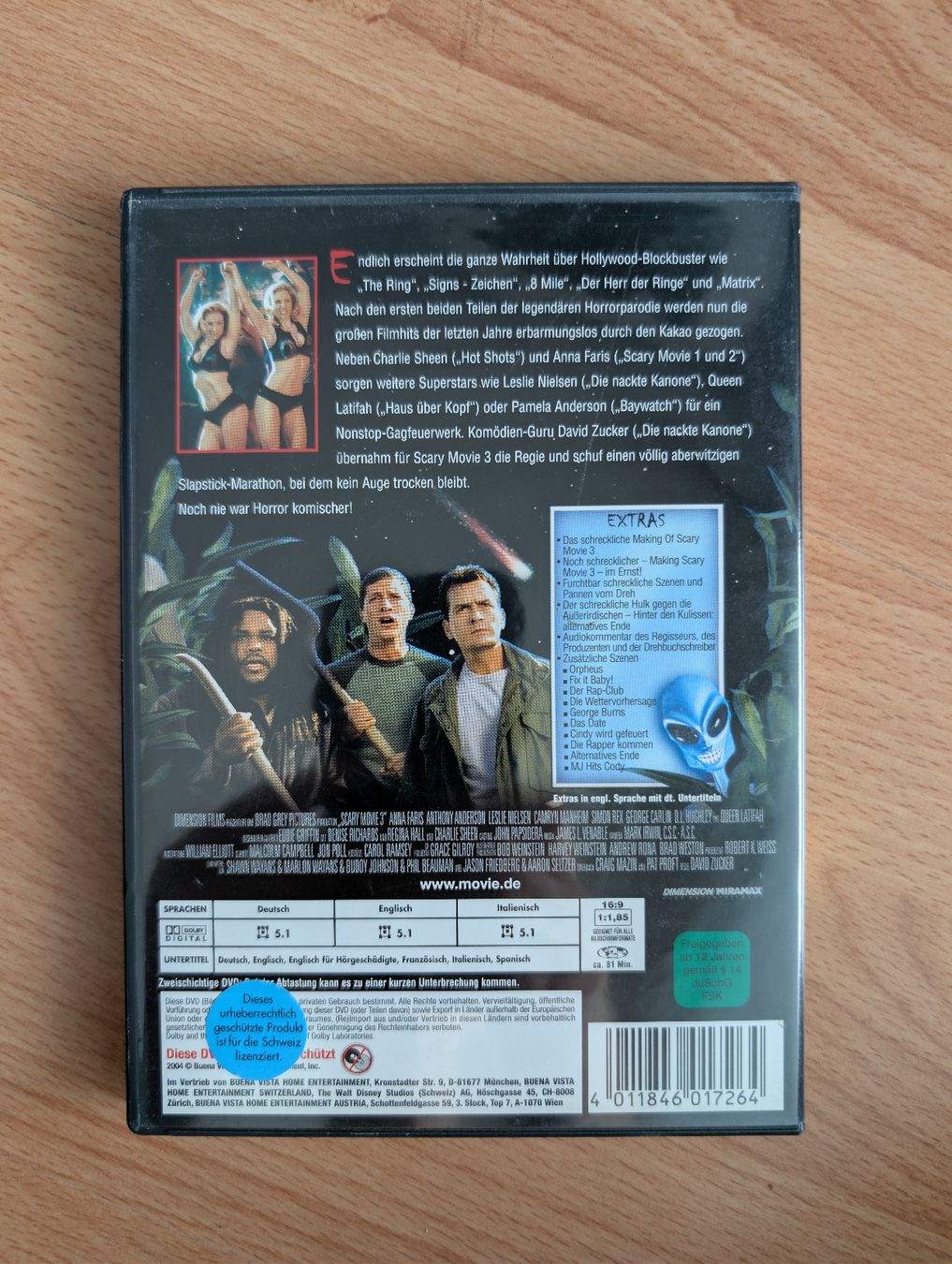 Alle DVDs: DVD Scary Movie 3 – Gebraucht aus Buchs ZH von nudle10 1