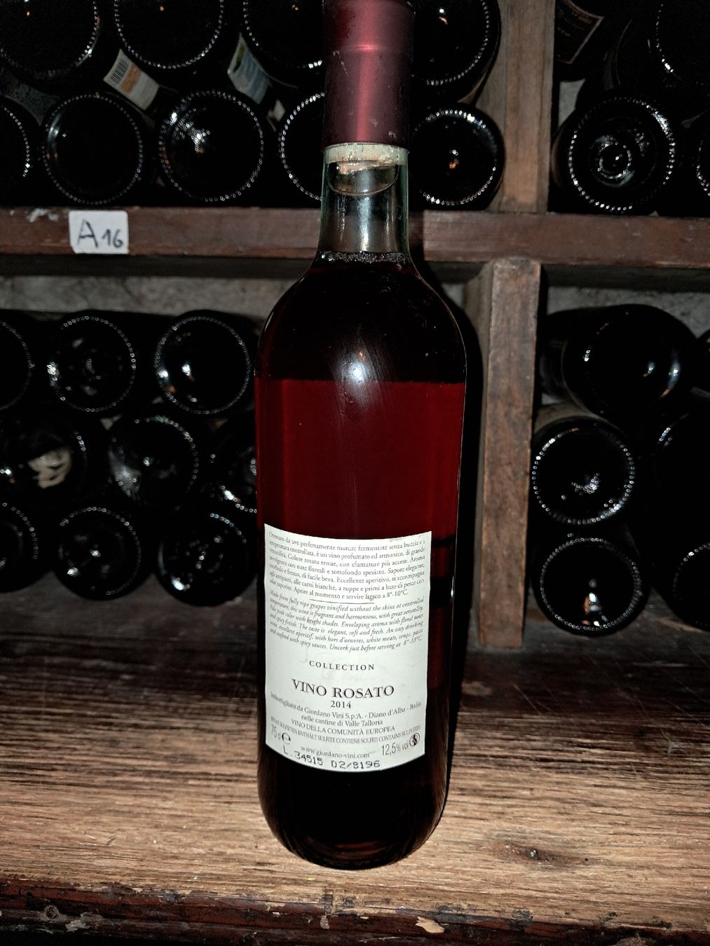 Vino: Giordano rosato 2014 – Nuovo e nell'imballaggio originale da Le locle venduto da juliensaran 2
