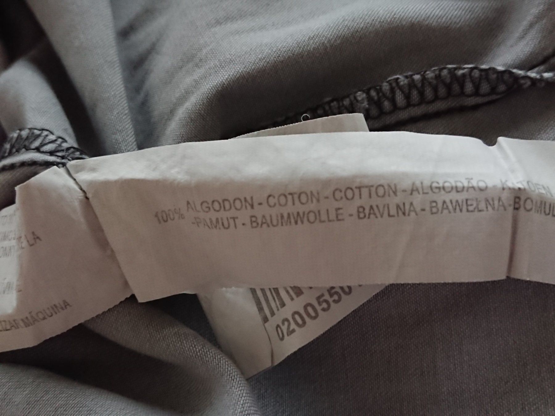 Stradivarius Camicette: Damen Bluse Stradivarius Gr. S Grau 100% Baumwolle – Usato da Hallau venduto da CHACLA 3