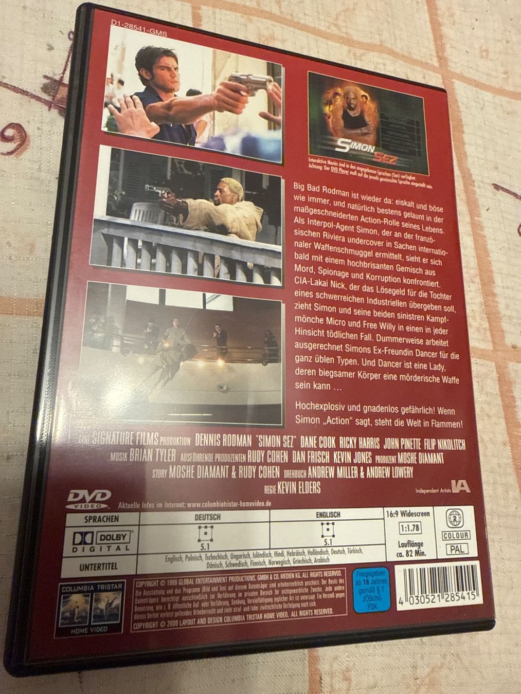 Tutti i DVDs: Simon Sez – Usato da Schaffhausen venduto da D-MAC 1