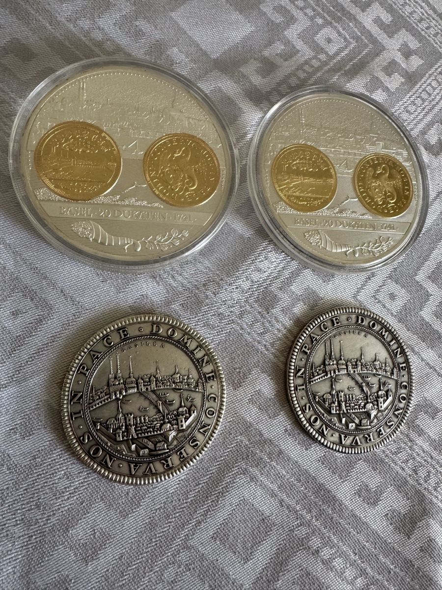 Toutes les monnaies: Gedenkmünzen aus Basel – Neuf (Voir description) à Binningen par JCMartin1 2