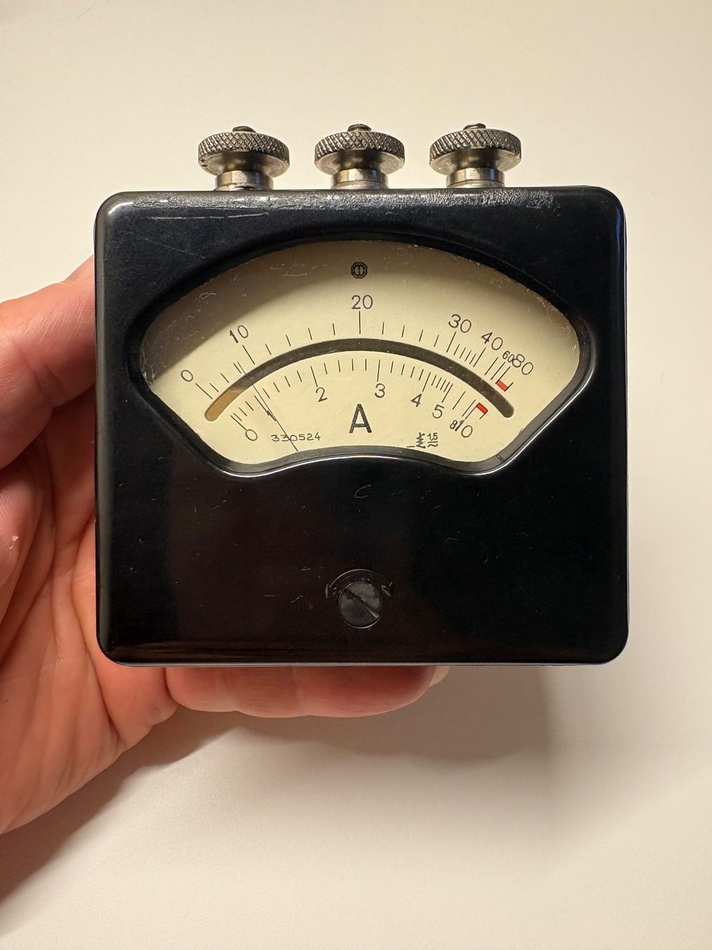 Misurare: Ampere Messgerät aus den 50er/60ern – Usato da Schaffhausen venduto da Simmel80 1