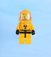 LEGO Minifigur Hazmat Guy, Series 4