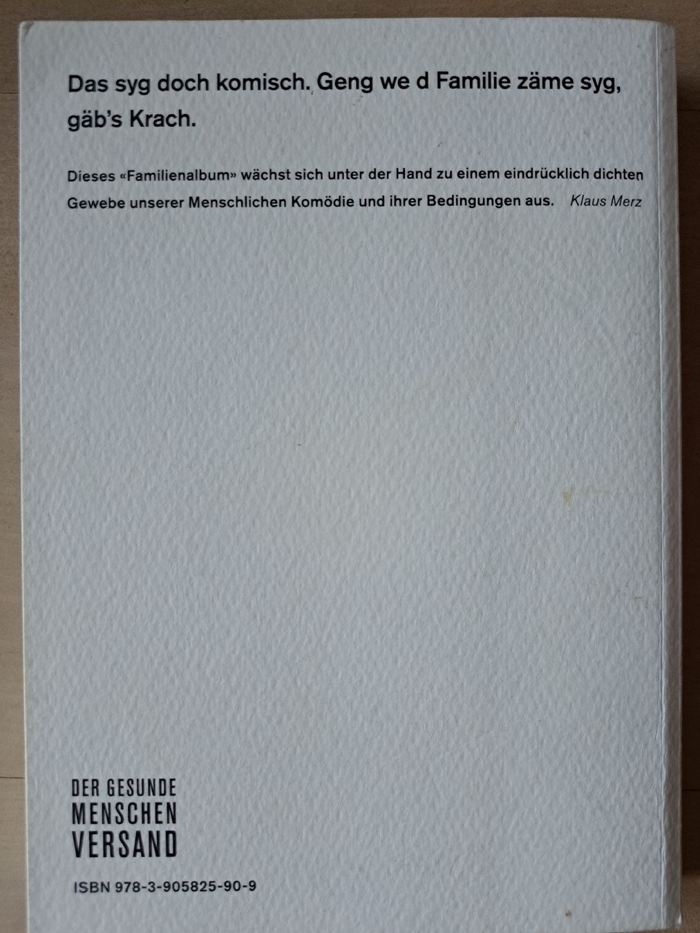 Libri: Guy Krneta. Unger üs. Familienalbum. edition spoken script – Usato da Zürich venduto da chusel 1