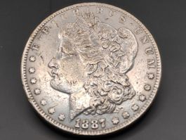 1880-s Morgan Silber Dollar
