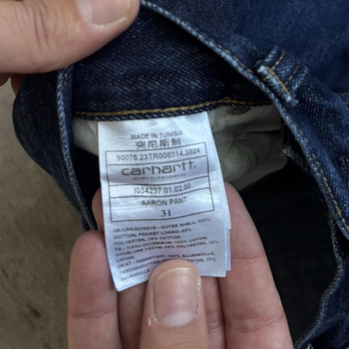 Carhartt Jeans: Carhartt WIP Jeans – Nuovo (secondo la descrizione) da Luzern venduto da ameliemueller 3