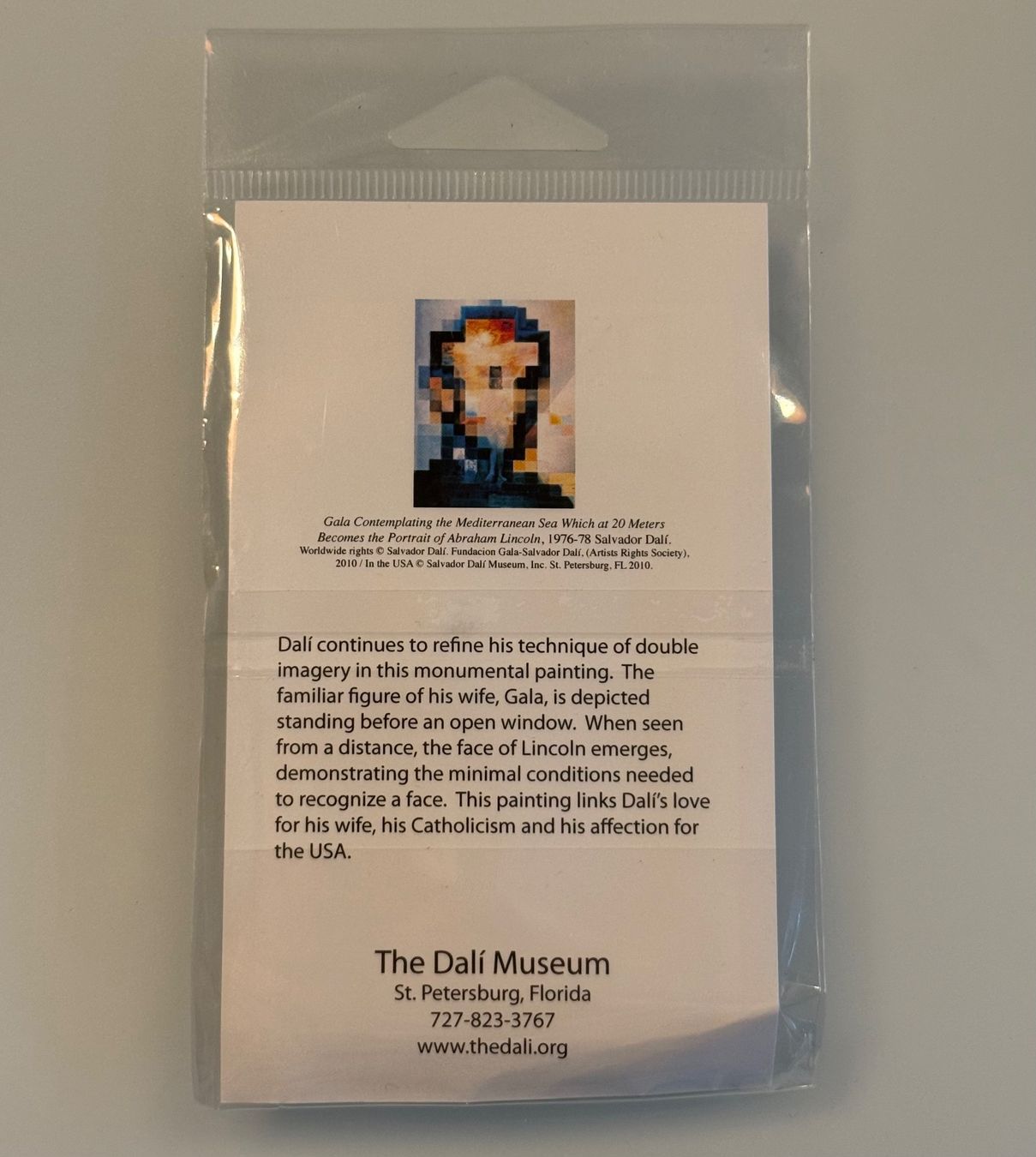 Magnete: Magnet - Dali "Abraham Lincoln" – Neu und originalverpackt aus Denges von peumens 1