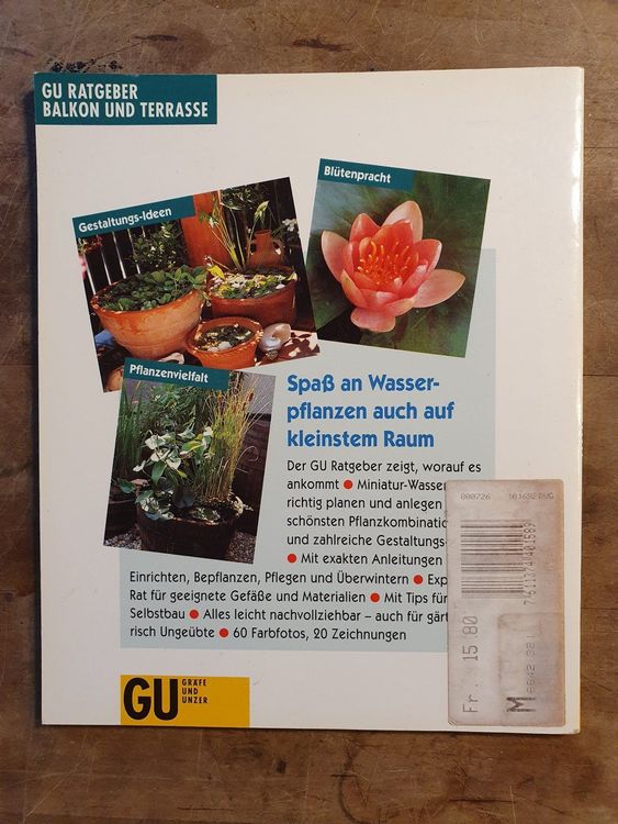 MiniTeiche auf Balkon und Terrasse Kaufen auf Ricardo