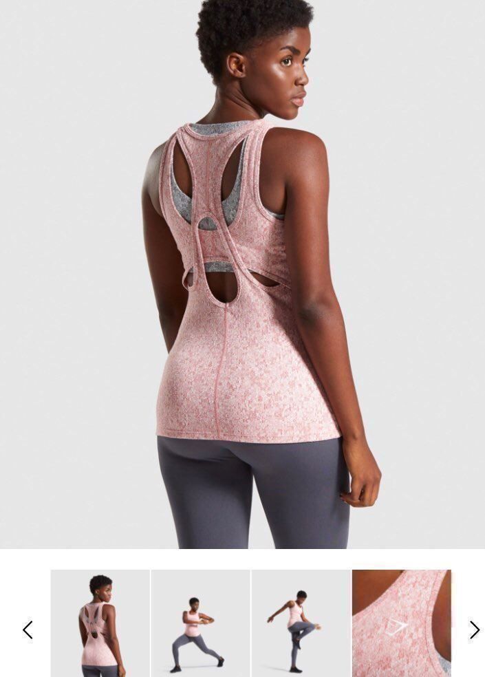 Tops: Gymshark top in rosa gr xs – Neu und originalverpackt aus Neuhausen am Rheinfall von stundgirl 1