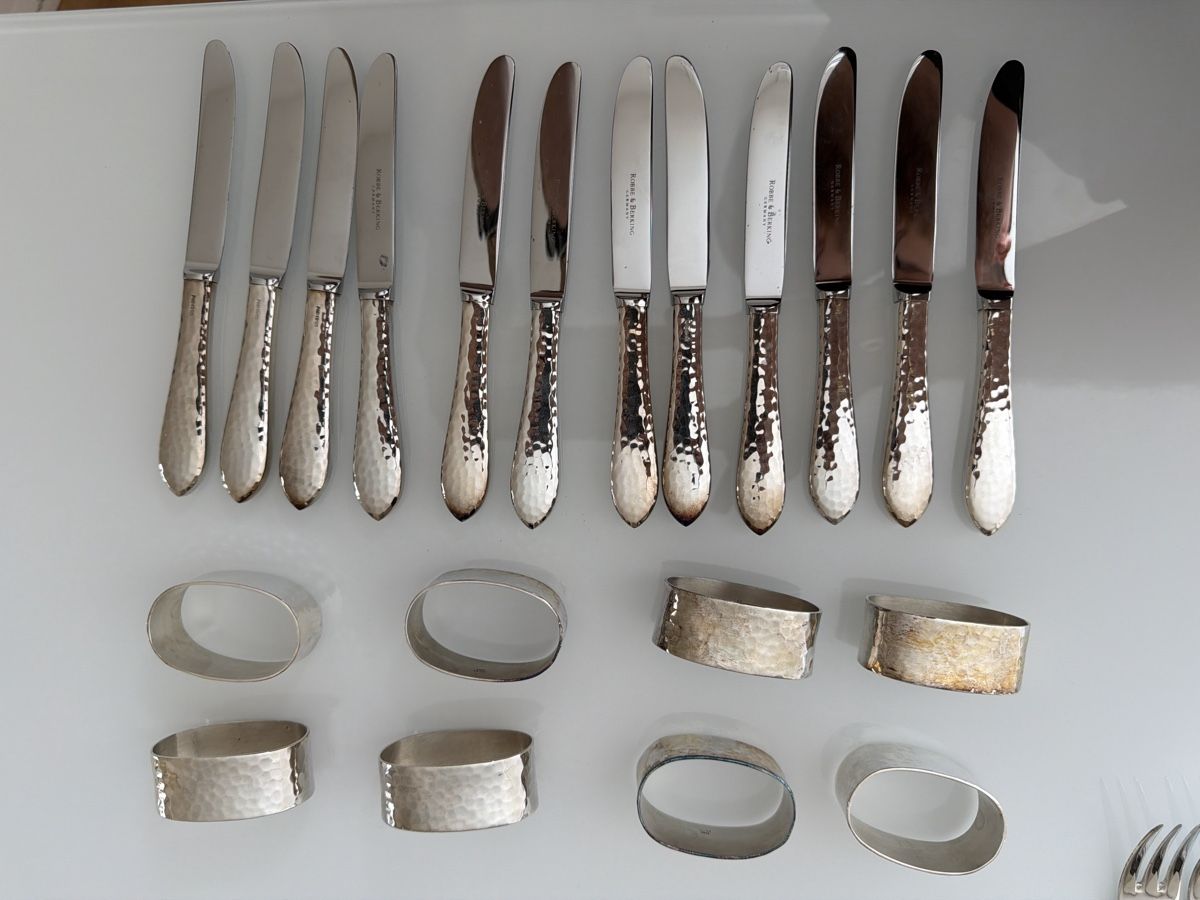 Robbe & Berking Bestecksets: 115-Teiliges Robbe & Berking 925 Silber.   – Gebraucht aus Horw von Mm-watch 9