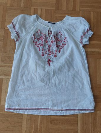 Blouse fleurie Massimo Dutti