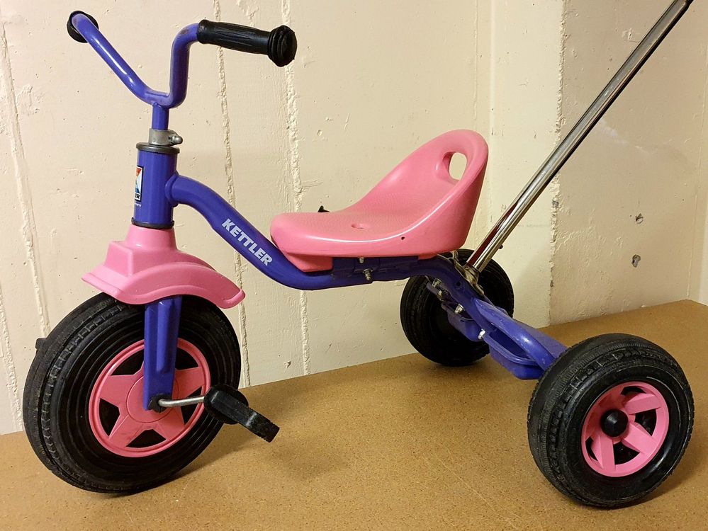 Kettler Dreirad mit Schubstange Kaufen auf Ricardo