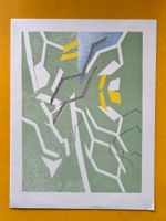 Andre Beaudin Original- Lithografie NeujahrsKarte 1969