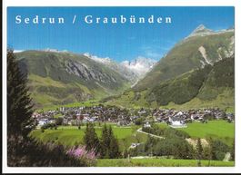 AK ca. 1980 Sedrun Graubünden (West)