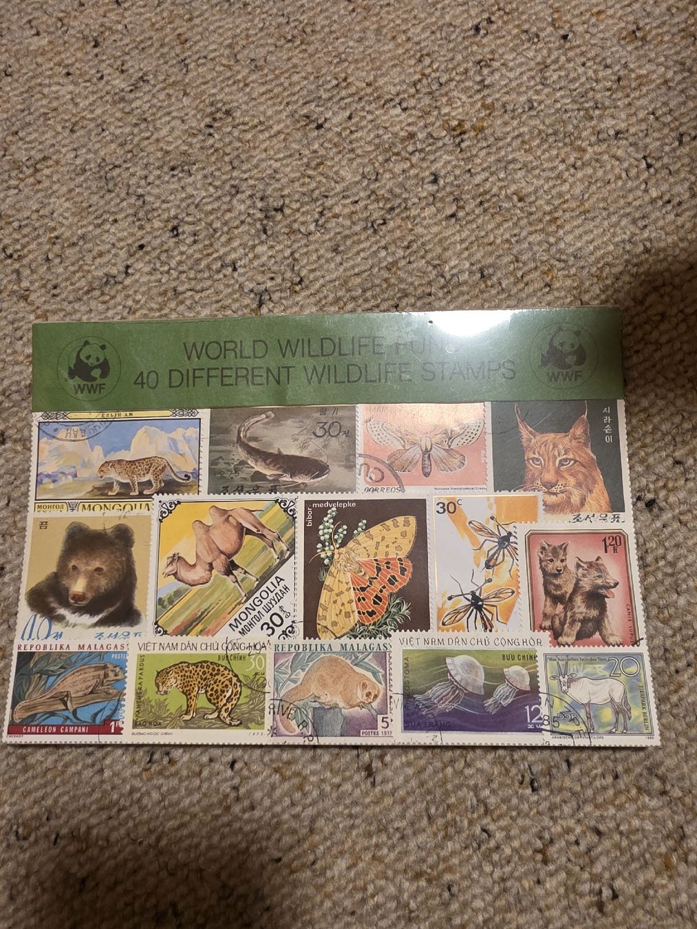 Tutti i francobolli: WWF Briefmarken Sammlungen – Usato da St. Gallen venduto da Turko6363 3