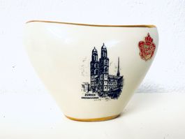 Porzellan Vase SEVELEN RHEINTAL Grossmünster ZH ca. 1950er