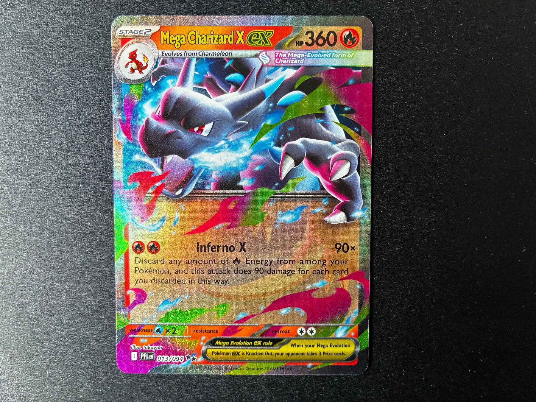 Pokémon Sammelbilder & Trading cards: Mega Charizard - 013/094 - Phantasmal Flames - en – Neu (gemäss Beschreibung) aus Hütten von yve_tf69