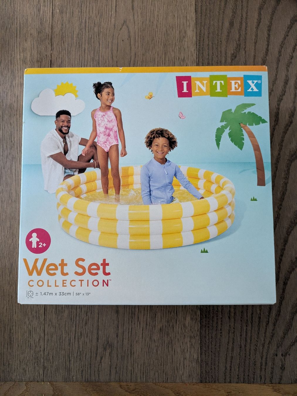 Intex Schwimmbad: INTEX 3-Ring Pool für Kinder  – Neu und originalverpackt aus Zürich von gab_57qm