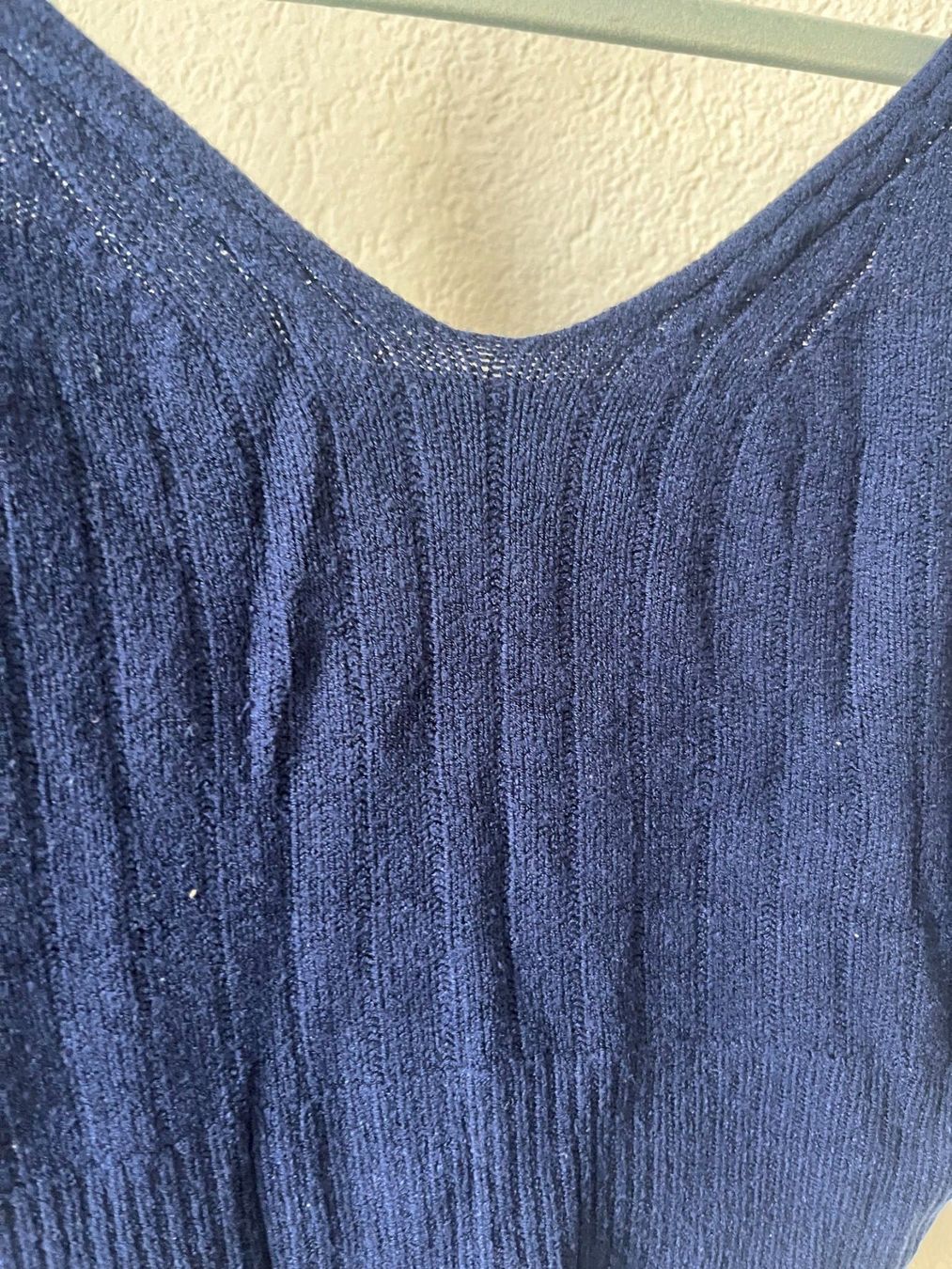 Tops: dunkelblaues Stricktop – D'occasion à Bern par zau_272v 1