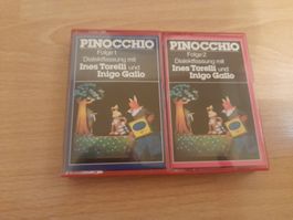 Pinocchio Hörspiel Kassetten 1&2, mit Ines Torelli.