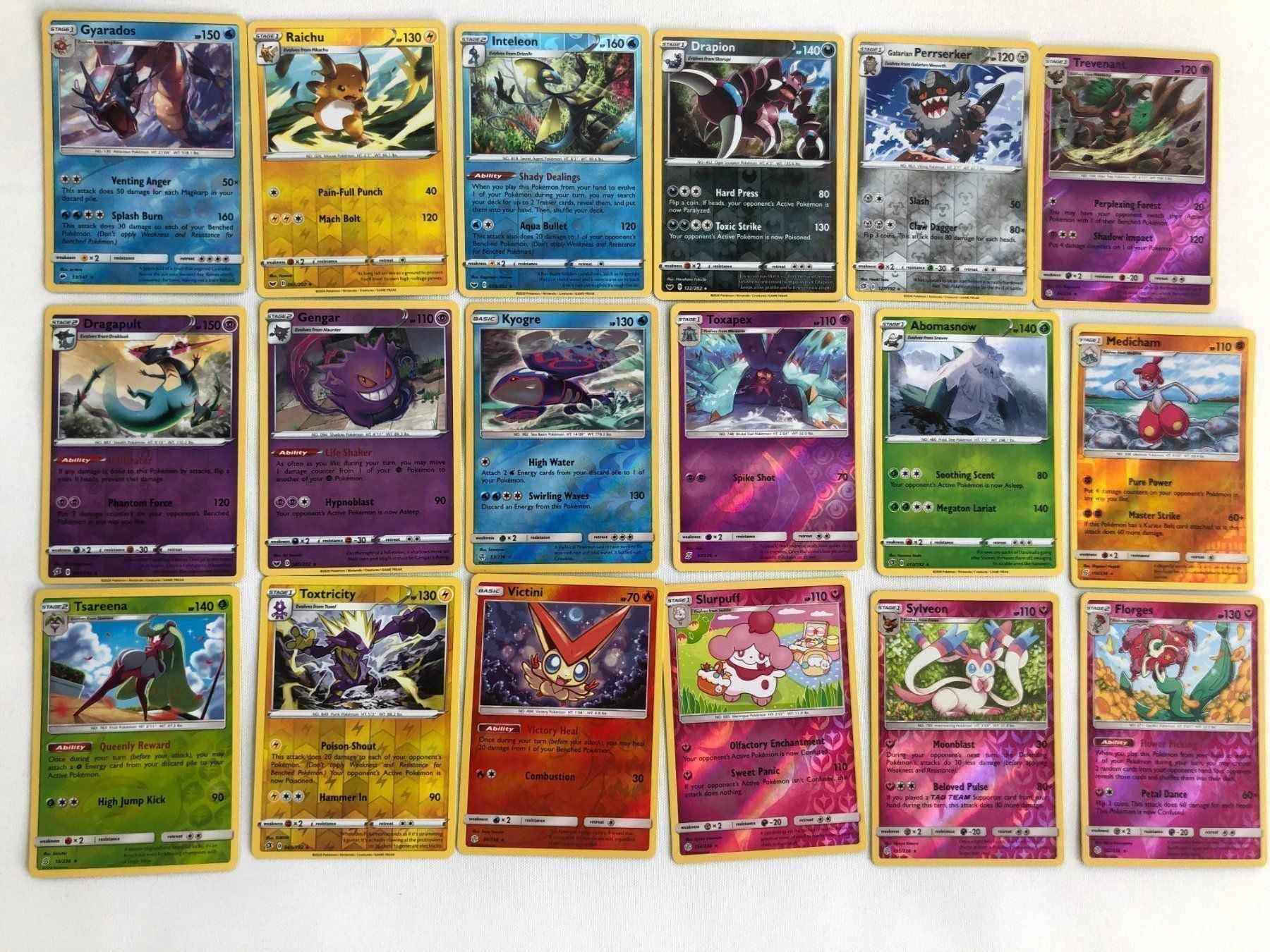 Pokémon Carte collezionabili: Pokemon Reverse Holos Karten Sammlung Rare Geschenkidee – Usato da Nussbaumen AG venduto da Pika-Shop 1