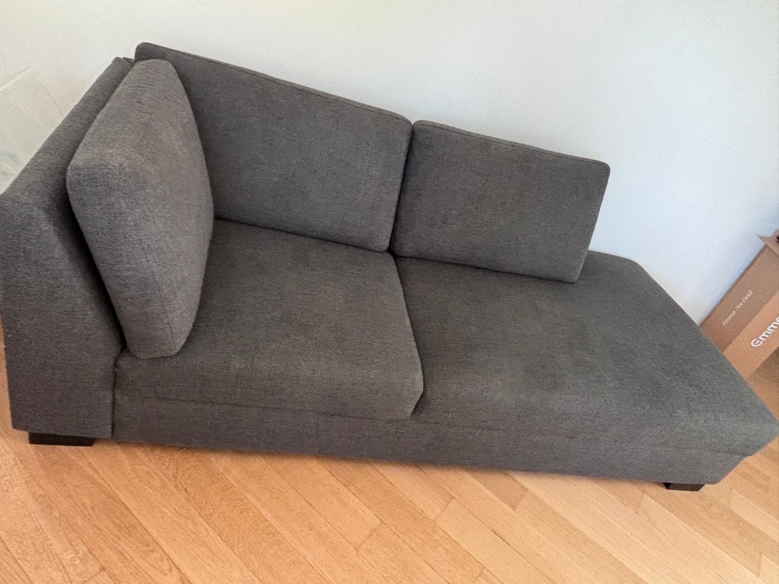 Ikea Divani: IKEA SÖRVALLEN Sofa - Grau/schwarz – Usato da Perlen venduto da rob_gf28 1