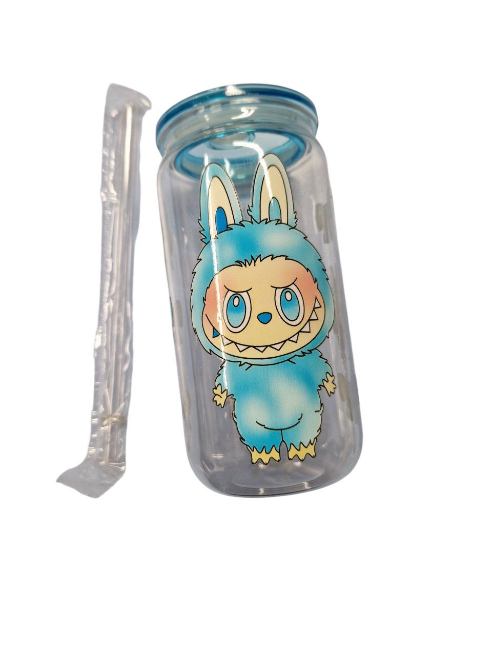 Bicchieri: Labubu Verre avec paille modèle au choix – Nuovo e nell'imballaggio originale da St-Imier venduto da goodber 3