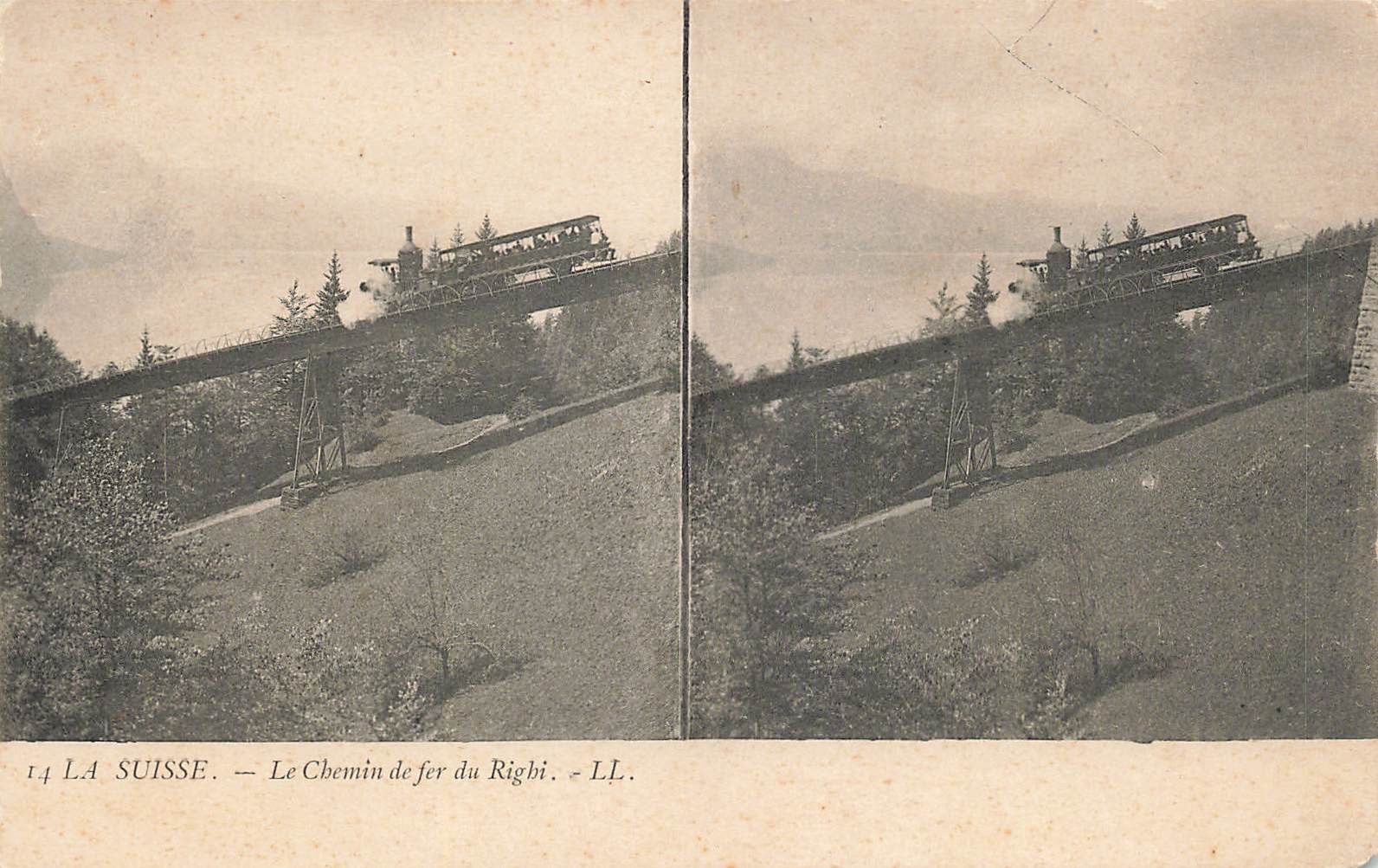 Cartoline postali: Rigi LU Rigi Bahn – Usato da Biasca venduto da Blenio71