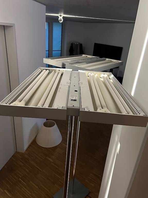 Lampen: Stehleuchte Chrom-Stahl – Gebraucht aus Zürich von Samoo01 4