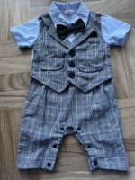 Baby Anzug Gr. 80 mit Fliege - Top Zustand!