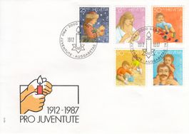 1987 Pro Juventute  FDC