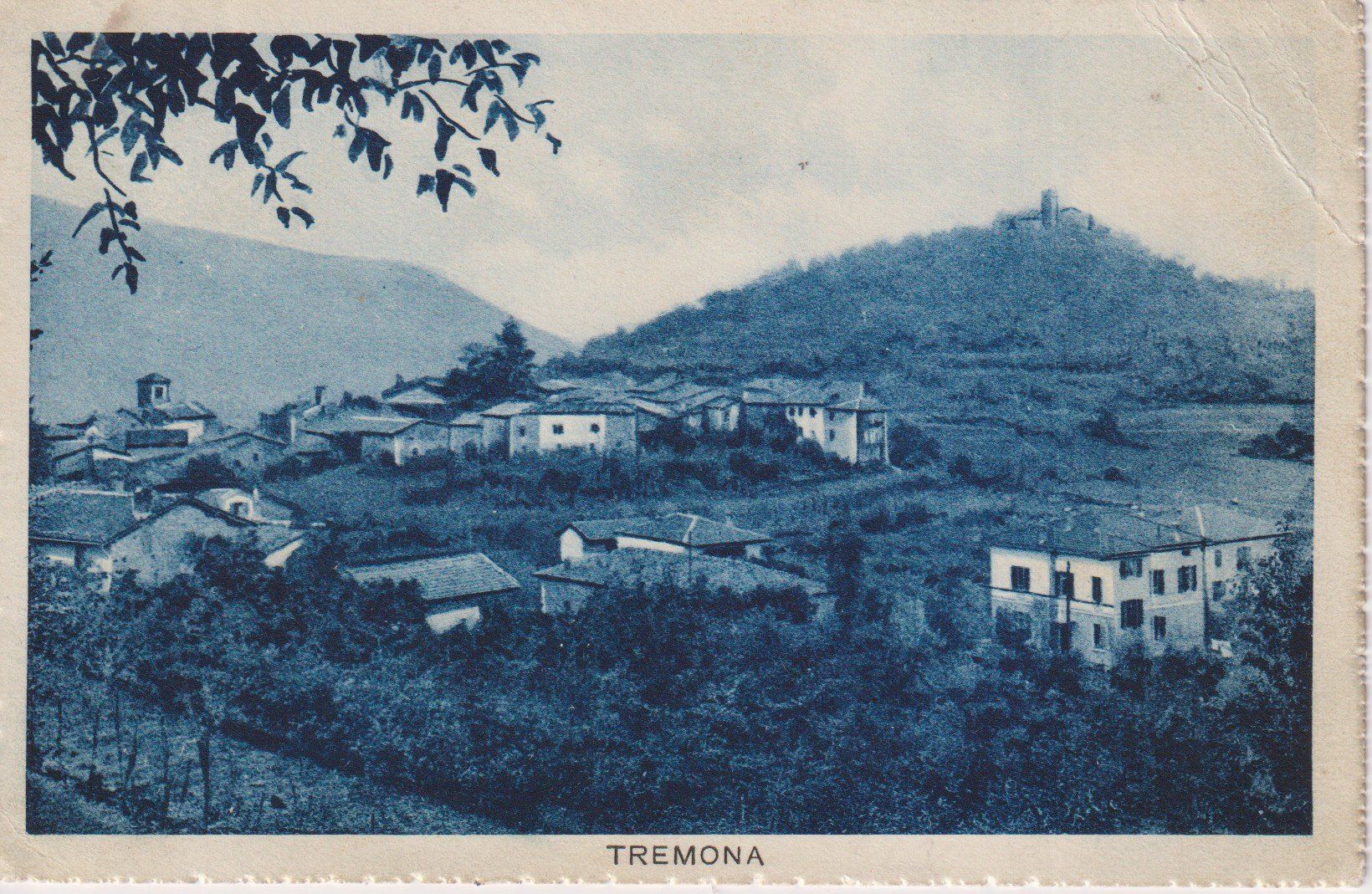 Ansichtskarten: AK Tremona - panorama 1930 – Gebraucht aus Riva San Vitale von MAR-NAPO