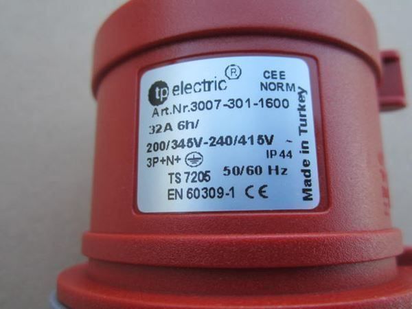 Stecker: CEE Stecker 32 Amp. – Neu und originalverpackt aus Kerns von habri01 2